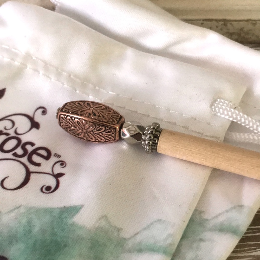 Lilla Rose Wood and Copper Hair Stick